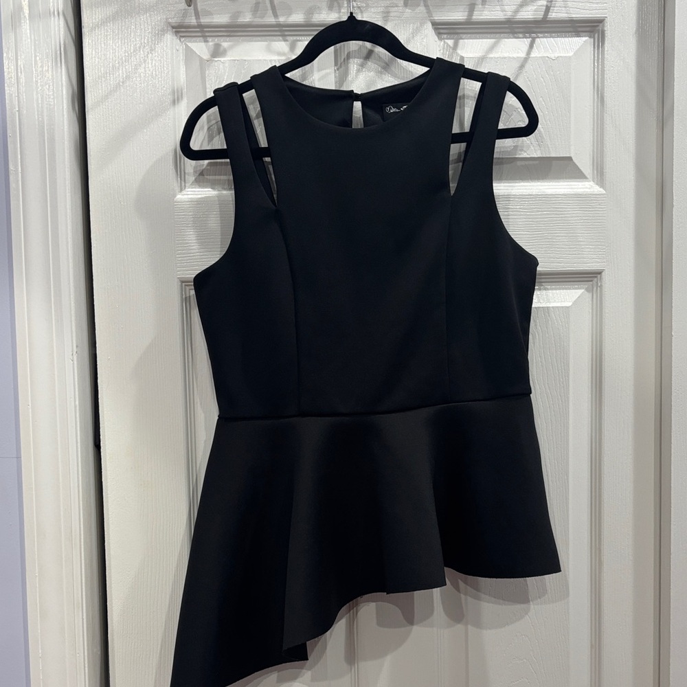 Miss Selfridge Elegant Black Top